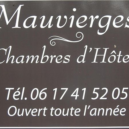 Chambres D'Hotes Mauvierges Segré Exteriör bild